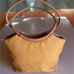 90’s Vintage Straw Woven Bag
